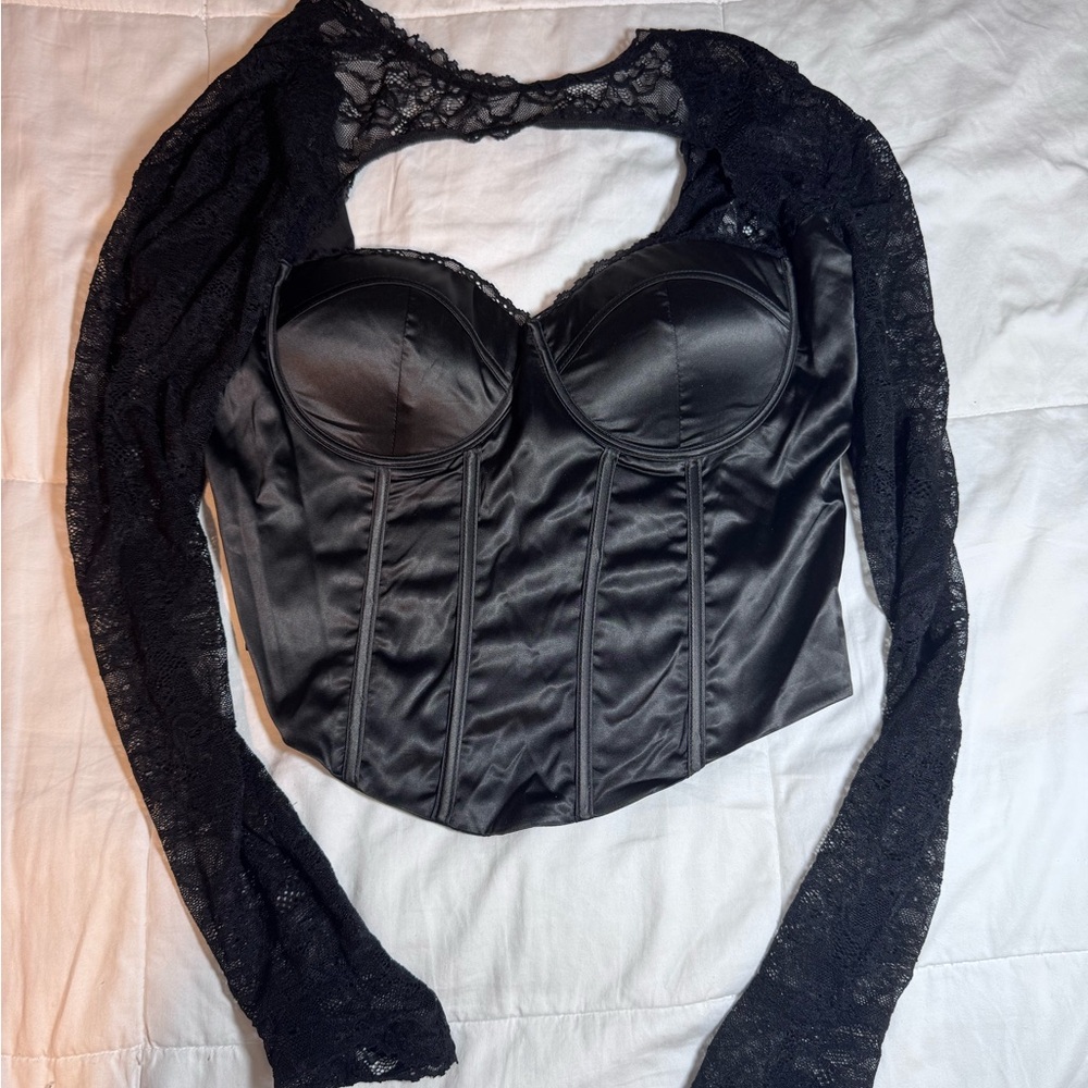 Fashion nova lace corset